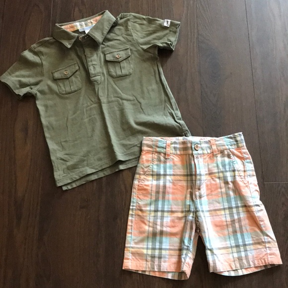 Select SZ//Color. Nautica Baby Boys Henley Top W// Shorts 24M